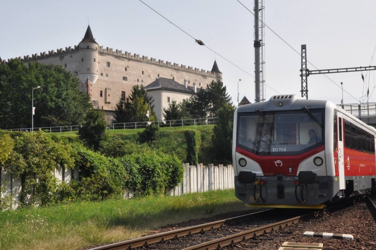 Regional train in Italy